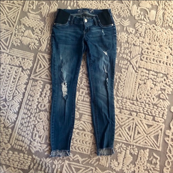 Seven7 maternity side panel jeans - Picture 4 of 5